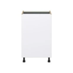 Hugo&Borg Lasalle 21 X 34.5 X 24.88-in Glacier White Door Base Semi-Custom Cabinet