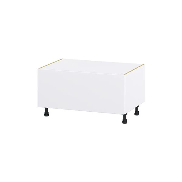Hugo&Borg Lasalle 36 X 19.5 X 24.88-in Glacier White Drawer Base Semi-Custom Cabinet 2 Hugo&Borg Lasalle 36 X 19.5 X 24.88-in Glacier White Drawer Base Semi-Custom Cabinet - Image 2