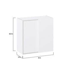 Hugo&Borg Lasalle 30 X 30 X 14.88-in Glacier White Door Wall Semi-Custom Cabinet 7 Hugo&Borg Lasalle 30 X 30 X 14.88-in Glacier White Door Wall Semi-Custom Cabinet -Alliedbas Shop 332014327 AlternateImage1 l