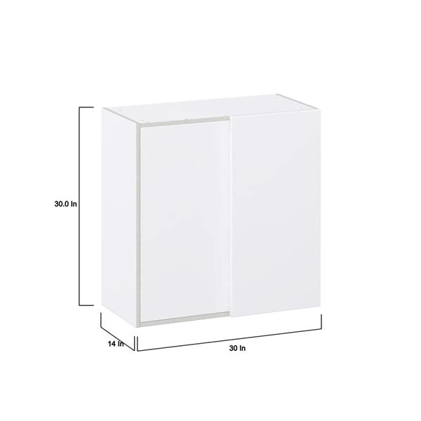 Hugo&Borg Lasalle 30 X 30 X 14.88-in Glacier White Door Wall Semi-Custom Cabinet 3 Hugo&Borg Lasalle 30 X 30 X 14.88-in Glacier White Door Wall Semi-Custom Cabinet - Image 3