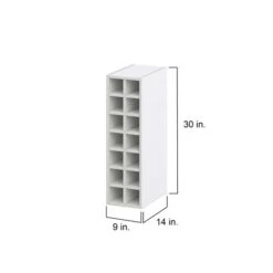 Hugo&Borg Lasalle Wall Wine Rack 9 X 30-In Cabinet - White 9 Hugo&Borg Lasalle Wall Wine Rack 9 X 30-In Cabinet - White -Alliedbas Shop 332014331 AlternateImage1 l