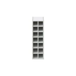 Hugo&Borg Lasalle Wall Wine Rack 9 X 30-In Cabinet - White 8 Hugo&Borg Lasalle Wall Wine Rack 9 X 30-In Cabinet - White -Alliedbas Shop 332014331 AlternateImage3 l
