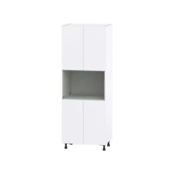 Hugo&Borg Lasalle 30 X 84.5 X 24.88-in Glacier White Door Pantry Semi-Custom Cabinet