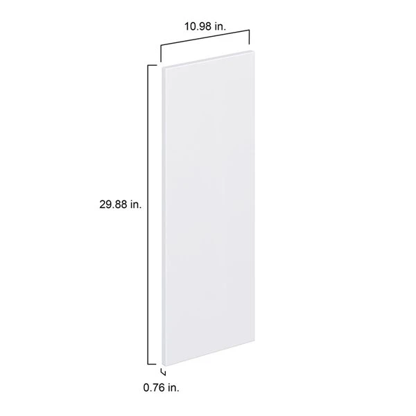 Hugo&Borg Lasalle 10.98 X 29.88 X 0.75-in Cabinet Door Front - White 2 Hugo&Borg Lasalle 10.98 X 29.88 X 0.75-in Cabinet Door Front - White - Image 2