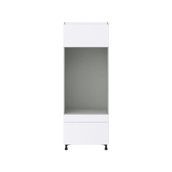 Hugo&Borg Lasalle 30 X 84.5 X 24.88-in Glacier White Drawer Pantry Semi-Custom Cabinet 1 Hugo&Borg Lasalle 30 X 84.5 X 24.88-in Glacier White Drawer Pantry Semi-Custom Cabinet