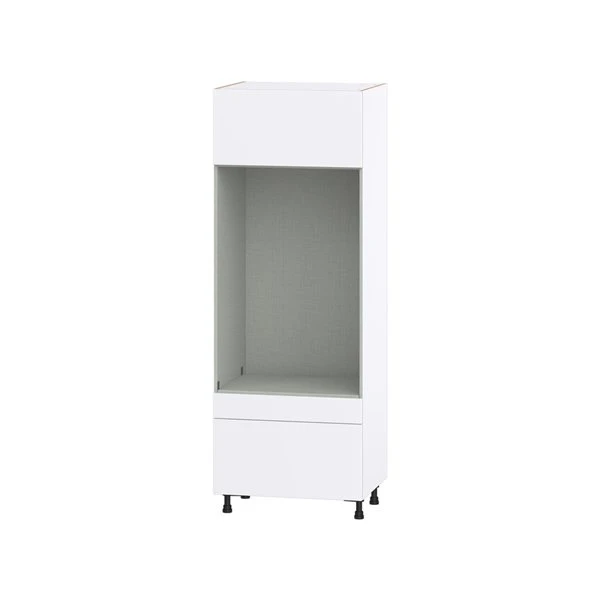 Hugo&Borg Lasalle 30 X 84.5 X 24.88-in Glacier White Drawer Pantry Semi-Custom Cabinet 4 Hugo&Borg Lasalle 30 X 84.5 X 24.88-in Glacier White Drawer Pantry Semi-Custom Cabinet - Image 4
