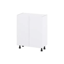 Hugo&Borg Lasalle 27 X 34.5 X 14.88-in Glacier White Door Base Semi-Custom Cabinet