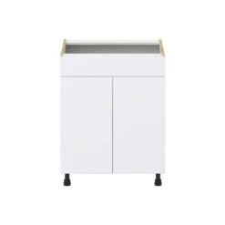 Hugo&Borg Lasalle 27 X 34.5 X 24.88-in Glacier White Door And Drawer Base Semi-Custom Cabinet 7 Hugo&Borg Lasalle 27 X 34.5 X 24.88-in Glacier White Door And Drawer Base Semi-Custom Cabinet -Alliedbas Shop 332014375 AlternateImage3 l