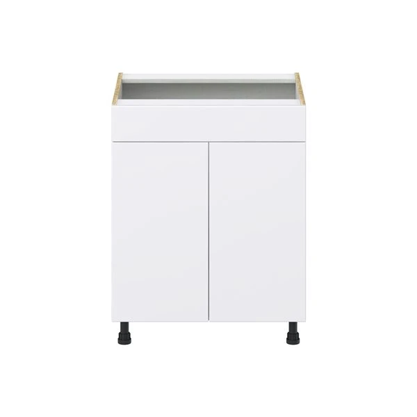 Hugo&Borg Lasalle 27 X 34.5 X 24.88-in Glacier White Door And Drawer Base Semi-Custom Cabinet 3 Hugo&Borg Lasalle 27 X 34.5 X 24.88-in Glacier White Door And Drawer Base Semi-Custom Cabinet - Image 3