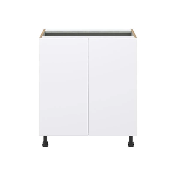 Hugo&Borg Lasalle 30 X 34.5 X 24.88-in Glacier White Door Base Semi-Custom Cabinet 5 Hugo&Borg Lasalle 30 X 34.5 X 24.88-in Glacier White Door Base Semi-Custom Cabinet - Image 5