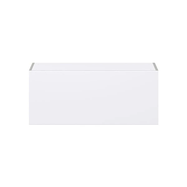 Hugo&Borg Lasalle 36 X 15 X 14.88-in Glacier White Door Wall Semi-Custom Cabinet 4 Hugo&Borg Lasalle 36 X 15 X 14.88-in Glacier White Door Wall Semi-Custom Cabinet - Image 4