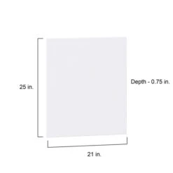 Hugo&Borg Lasalle 21 X 25 X 0.75-in Cabinet Door Front - White -Alliedbas Shop 332014393 AlternateImage3 l