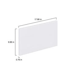 Hugo&Borg Lasalle 17.88 X 9.88 X 0.75-in Cabinet Drawer Front - White 7 Hugo&Borg Lasalle 17.88 X 9.88 X 0.75-in Cabinet Drawer Front - White -Alliedbas Shop 332014395 AlternateImage1 l