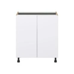 Hugo&Borg Lasalle 30 X 34.5 X 24.88-in Glacier White Sink Base Semi-Custom Cabinet 8 Hugo&Borg Lasalle 30 X 34.5 X 24.88-in Glacier White Sink Base Semi-Custom Cabinet -Alliedbas Shop 332014396 AlternateImage3 l