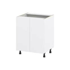Hugo&Borg Lasalle 27 X 34.5 X 24.88-in Glacier White Door Base Semi-Custom Cabinet