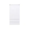 Hugo&Borg Lasalle 18 X 35 X 14.88-in Glacier White Door And Drawer Wall Semi-Custom Cabinet
