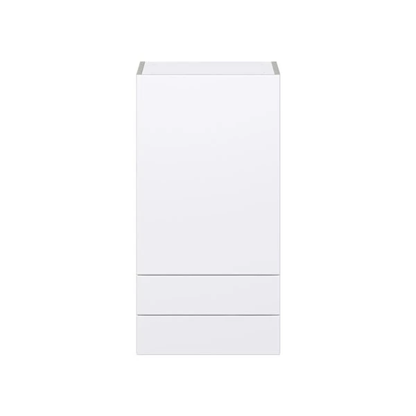 Hugo&Borg Lasalle 18 X 35 X 14.88-in Glacier White Door And Drawer Wall Semi-Custom Cabinet 1 Hugo&Borg Lasalle 18 X 35 X 14.88-in Glacier White Door And Drawer Wall Semi-Custom Cabinet