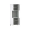 Hugo&Borg Lasalle 30 X 89.5 X 24.88-in Glacier White Door Pantry Semi-Custom Cabinet