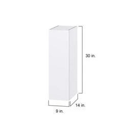 Hugo&Borg Lasalle 9 X 30 X 14.88-in Glacier White Door Wall Semi-Custom Cabinet -Alliedbas Shop 332014424 AlternateImage1 l