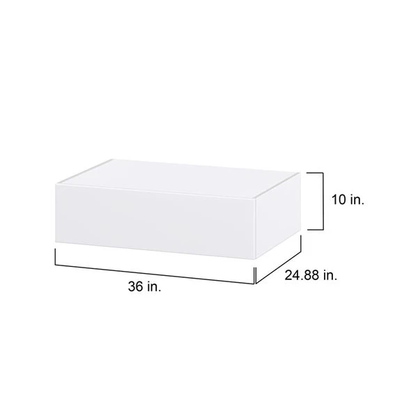 Hugo&Borg Lasalle 36 X 10 X 24.88-in Glacier White Door Wall Semi-Custom Cabinet 2 Hugo&Borg Lasalle 36 X 10 X 24.88-in Glacier White Door Wall Semi-Custom Cabinet - Image 2