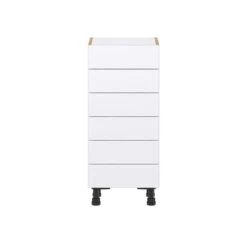 Hugo&Borg Lasalle 15 X 34.5 X 14.88-in Glacier White Drawer Base Semi-Custom Cabinet 7 Hugo&Borg Lasalle 15 X 34.5 X 14.88-in Glacier White Drawer Base Semi-Custom Cabinet -Alliedbas Shop 332014437 AlternateImage3 l