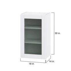 Hugo&Borg Lasalle 18 X 30 X 14.88-in Glacier White Door Wall Semi-Custom Cabinet 9 Hugo&Borg Lasalle 18 X 30 X 14.88-in Glacier White Door Wall Semi-Custom Cabinet -Alliedbas Shop 332014438 AlternateImage1 l