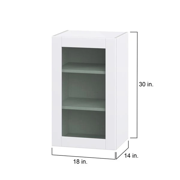 Hugo&Borg Lasalle 18 X 30 X 14.88-in Glacier White Door Wall Semi-Custom Cabinet 5 Hugo&Borg Lasalle 18 X 30 X 14.88-in Glacier White Door Wall Semi-Custom Cabinet - Image 5