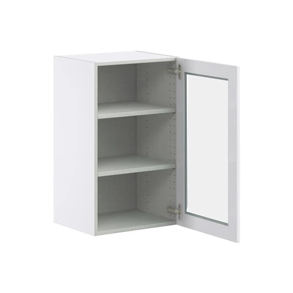Hugo&Borg Lasalle 18 X 30 X 14.88-in Glacier White Door Wall Semi-Custom Cabinet 3 Hugo&Borg Lasalle 18 X 30 X 14.88-in Glacier White Door Wall Semi-Custom Cabinet - Image 3