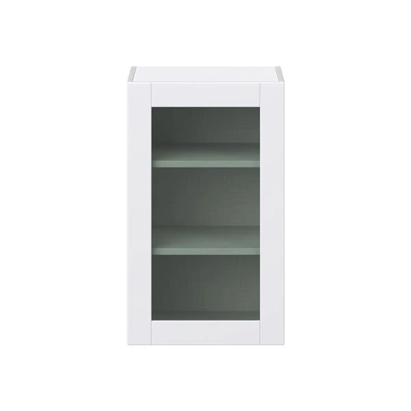 Hugo&Borg Lasalle 18 X 30 X 14.88-in Glacier White Door Wall Semi-Custom Cabinet 1 Hugo&Borg Lasalle 18 X 30 X 14.88-in Glacier White Door Wall Semi-Custom Cabinet