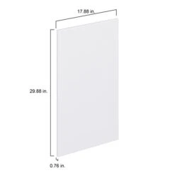 Hugo&Borg Lasalle 17.88 X 29.88 X 0.75-in Cabinet Door Front - White -Alliedbas Shop 332014450 AlternateImage1 l