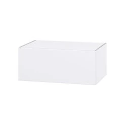 Hugo&Borg Lasalle 36 X 15 X 24.88-in Glacier White Door Wall Semi-Custom Cabinet