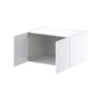 Hugo&Borg Lasalle 33 X 20 X 24.88-in Glacier White Door Wall Semi-Custom Cabinet