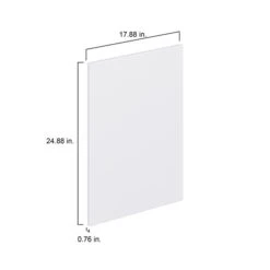 Hugo&Borg Lasalle 17.88 X 24.88 X 0.75-in Cabinet Door Front - White 7 Hugo&Borg Lasalle 17.88 X 24.88 X 0.75-in Cabinet Door Front - White -Alliedbas Shop 332014466 AlternateImage1 l