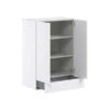 Hugo&Borg Lasalle 24 X 35 X 14.88-in Glacier White Door And Drawer Wall Semi-Custom Cabinet
