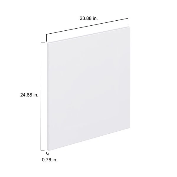 Hugo&Borg Lasalle 23.88 X 24.88 X 0.75-in Cabinet Door Front - White 1 Hugo&Borg Lasalle 23.88 X 24.88 X 0.75-in Cabinet Door Front - White