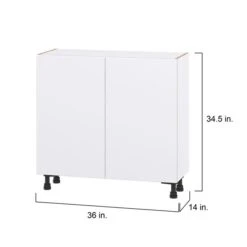 Hugo&Borg Lasalle 36 X 34.5 X 14.88-in Glacier White Door Base Semi-Custom Cabinet 7 Hugo&Borg Lasalle 36 X 34.5 X 14.88-in Glacier White Door Base Semi-Custom Cabinet -Alliedbas Shop 332014481 AlternateImage1 l