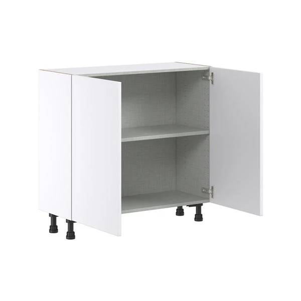 Hugo&Borg Lasalle 36 X 34.5 X 14.88-in Glacier White Door Base Semi-Custom Cabinet 2 Hugo&Borg Lasalle 36 X 34.5 X 14.88-in Glacier White Door Base Semi-Custom Cabinet - Image 2