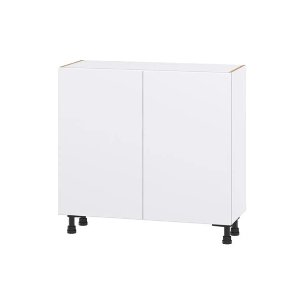 Hugo&Borg Lasalle 36 X 34.5 X 14.88-in Glacier White Door Base Semi-Custom Cabinet 5 Hugo&Borg Lasalle 36 X 34.5 X 14.88-in Glacier White Door Base Semi-Custom Cabinet - Image 5