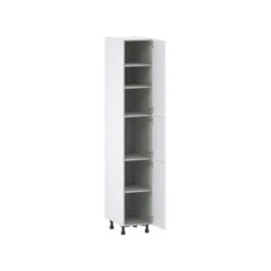 Hugo&Borg Lasalle 15 X 89.5 X 24.88-in Glacier White Door Pantry Semi-Custom Cabinet 9 Hugo&Borg Lasalle 15 X 89.5 X 24.88-in Glacier White Door Pantry Semi-Custom Cabinet -Alliedbas Shop 332014482 AlternateImage2 l