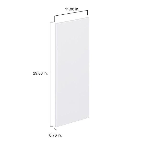 Hugo&Borg Lasalle 11.88 X 29.88 X 0.75-in Cabinet Door Front - White 1 Hugo&Borg Lasalle 11.88 X 29.88 X 0.75-in Cabinet Door Front - White