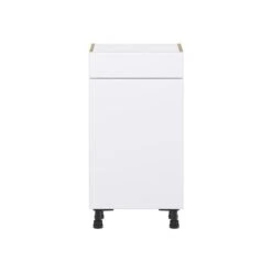 Hugo&Borg Lasalle 18 X 34.5 X 14.88-in Glacier White Door And Drawer Base Semi-Custom Cabinet 9 Hugo&Borg Lasalle 18 X 34.5 X 14.88-in Glacier White Door And Drawer Base Semi-Custom Cabinet -Alliedbas Shop 332014485 AlternateImage3 l