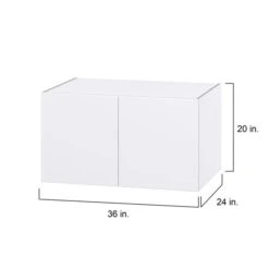 Hugo&Borg Lasalle 36 X 20 X 24.88-in Glacier White Door Wall Semi-Custom Cabinet 8 Hugo&Borg Lasalle 36 X 20 X 24.88-in Glacier White Door Wall Semi-Custom Cabinet -Alliedbas Shop 332014488 AlternateImage1 l