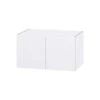 Hugo&Borg Lasalle 36 X 20 X 24.88-in Glacier White Door Wall Semi-Custom Cabinet