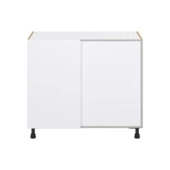 Hugo&Borg Lasalle 39 X 34.5 X 24.88-in Glacier White Blind Corner Base Semi-Custom Cabinet 8 Hugo&Borg Lasalle 39 X 34.5 X 24.88-in Glacier White Blind Corner Base Semi-Custom Cabinet -Alliedbas Shop 332014491 AlternateImage3 l