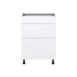 Hugo&Borg Lasalle 24 X 34.5 X 24.88-in Glacier White Drawer Base Semi-Custom Cabinet 9 Hugo&Borg Lasalle 24 X 34.5 X 24.88-in Glacier White Drawer Base Semi-Custom Cabinet -Alliedbas Shop 332014492 AlternateImage3 l