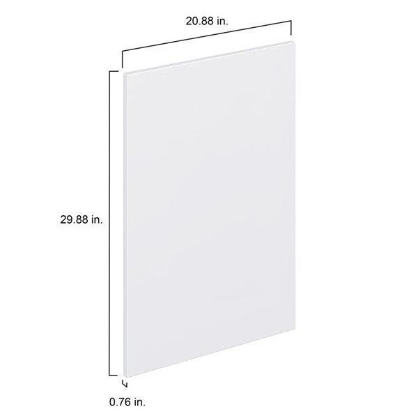 Hugo&Borg Lasalle 20.88 X 29.88 X 0.75-in Cabinet Door Front - White 5 Hugo&Borg Lasalle 20.88 X 29.88 X 0.75-in Cabinet Door Front - White - Image 5