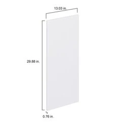 Hugo&Borg Lasalle 13.03 X 29.88 X 0.75-in Cabinet Door Front - White -Alliedbas Shop 332014496 AlternateImage1 l