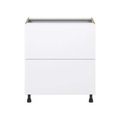 Hugo&Borg Lasalle 30 X 34.5 X 24.88-in Glacier White Drawer Base Semi-Custom Cabinet 8 Hugo&Borg Lasalle 30 X 34.5 X 24.88-in Glacier White Drawer Base Semi-Custom Cabinet -Alliedbas Shop 332014501 AlternateImage3 l