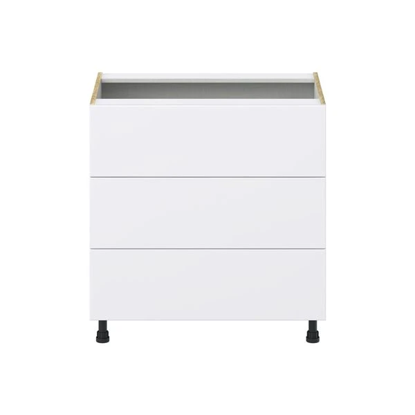 Hugo&Borg Lasalle 33 X 34.5 X 24.88-in Glacier White Drawer Base Semi-Custom Cabinet 5 Hugo&Borg Lasalle 33 X 34.5 X 24.88-in Glacier White Drawer Base Semi-Custom Cabinet - Image 5