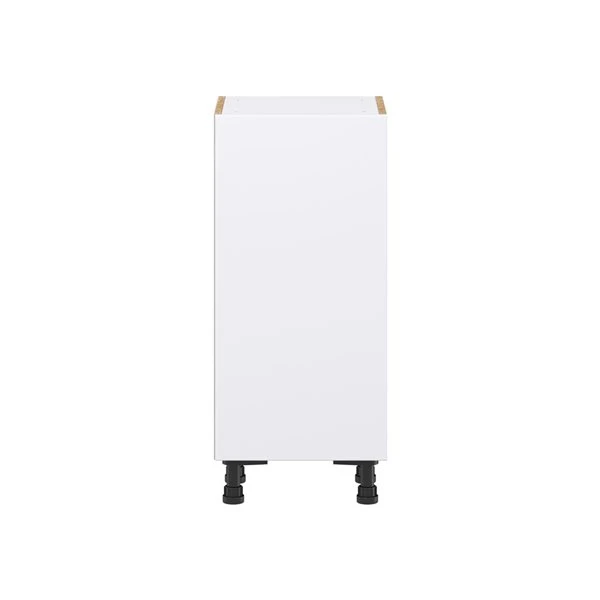 Hugo&Borg Lasalle 15 X 34.5 X 14.88-in Glacier White Door Base Semi-Custom Cabinet 4 Hugo&Borg Lasalle 15 X 34.5 X 14.88-in Glacier White Door Base Semi-Custom Cabinet - Image 4